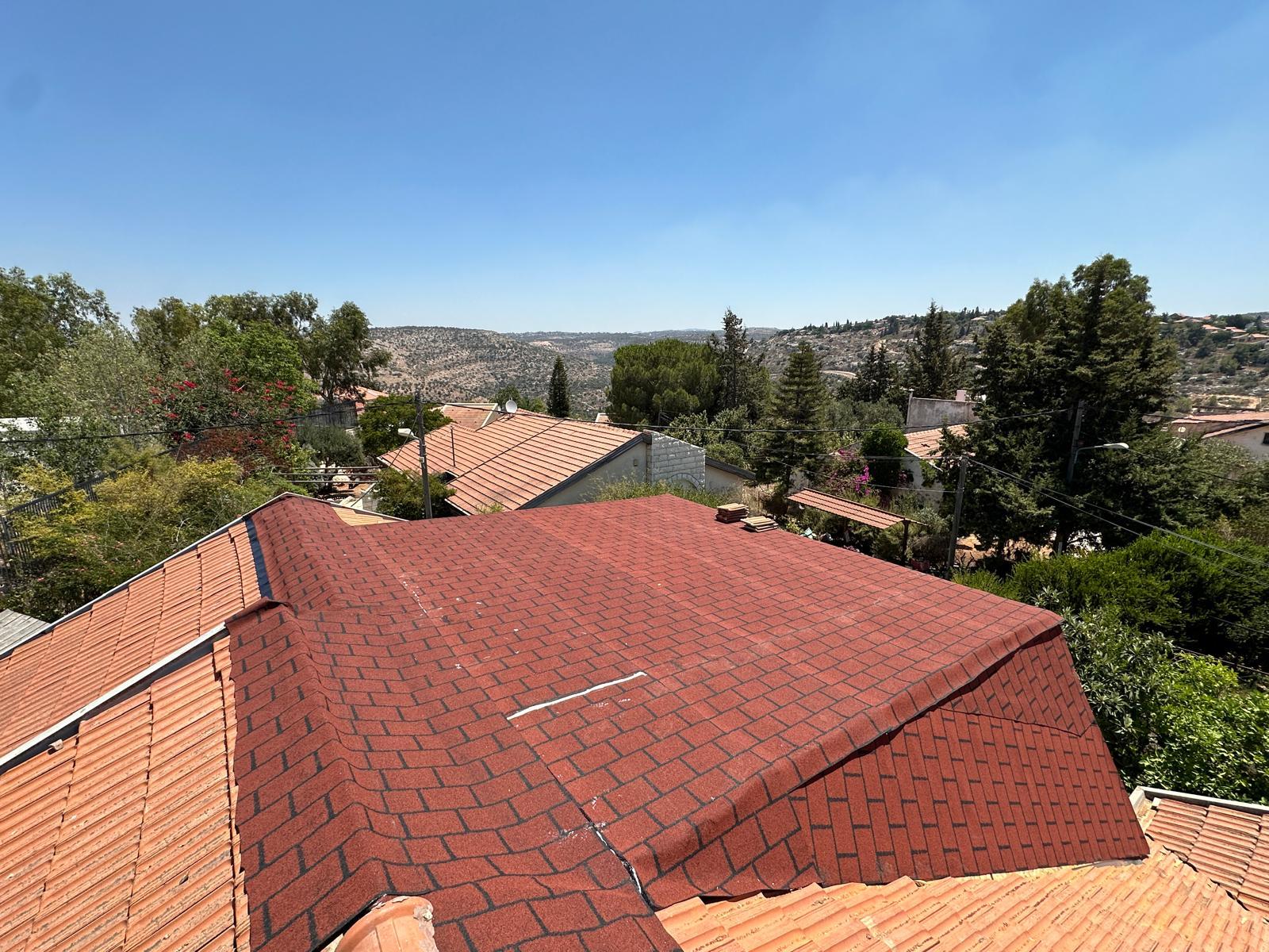 עבודה של התותחים בגגות