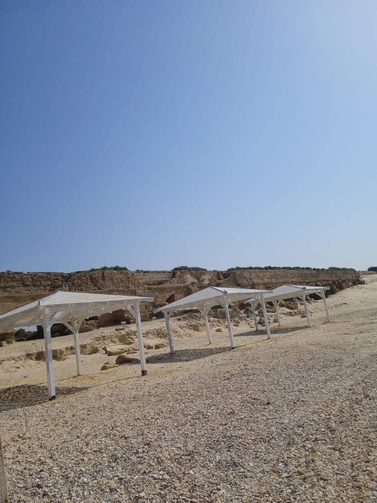 עבודה של התותחים בגגות