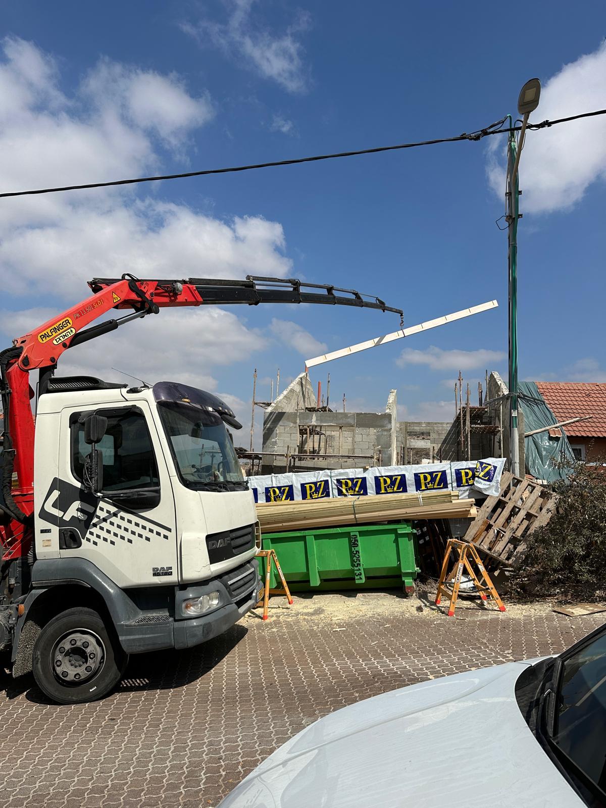 עבודה של התותחים בגגות